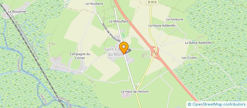 localisation de l'entreprise CENTRE COMMUNAL D' ACTION SOCIALE à CARENTAN-LES-MARAIS