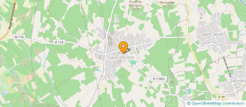 localisation de l'entreprise CENTRE COMMUNAL D'ACTION SOCIALE à ENTRE-VIGNES