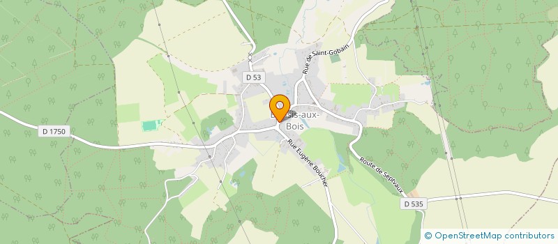 localisation de l'entreprise CENTRE COMMUNAL D ACTION SOCIALE à BARISIS-AUX-BOIS