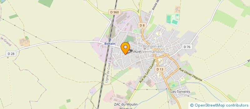 localisation de l'entreprise CENTRE COMMUNAL D'ACTION SOCIALE à BRANCOURT-LE-GRAND
