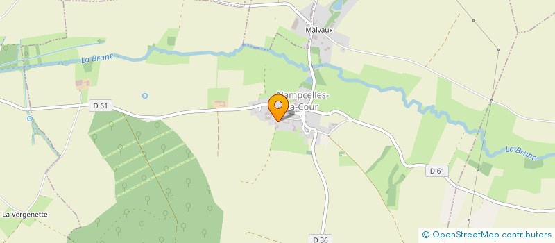 localisation de l'entreprise CENTRE COMMUNAL D'ACTION SOCIALE  LANDOUZY-LA-VILLE