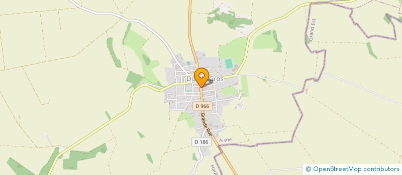 localisation de l'entreprise CENTRE COMMUNAL D'ACTION SOCIALE à VINCY-REUIL-ET-MAGNY