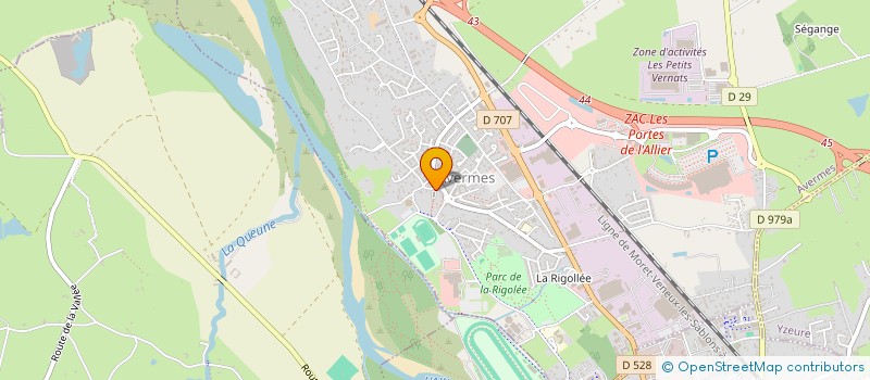 localisation de l'entreprise CENTRE COMMUNAL D' ACTION SOCIALE à AVERMES