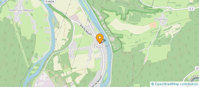 localisation de l'entreprise CENTRE COMMUNAL D'ACTION SOCIALE  CHARNOIS