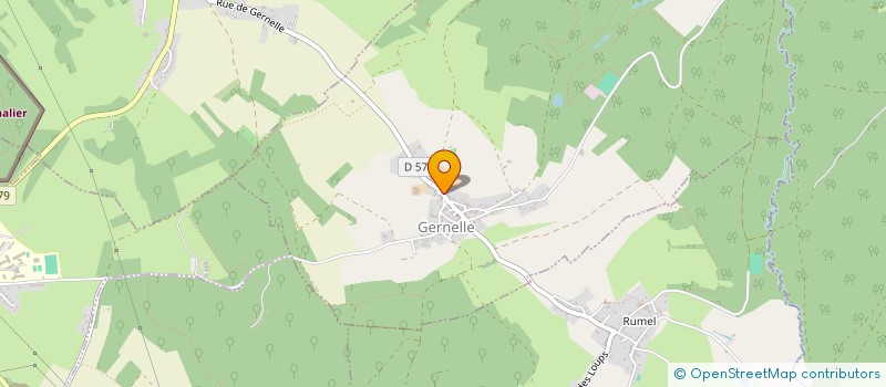 localisation de l'entreprise CENTRE COMMUNAL D'ACTION SOCIALE  GERNELLE