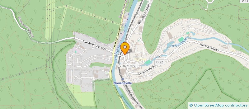 localisation de l'entreprise CENTRE COMMUNAL D'ACTION SOCIALE  GESPUNSART