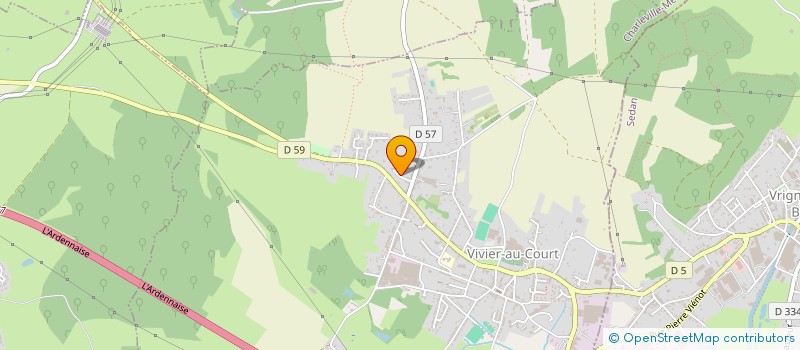 localisation de l'entreprise CENTRE COMMUNAL D'ACTION SOCIALE  ISSANCOURT-ET-RUMEL