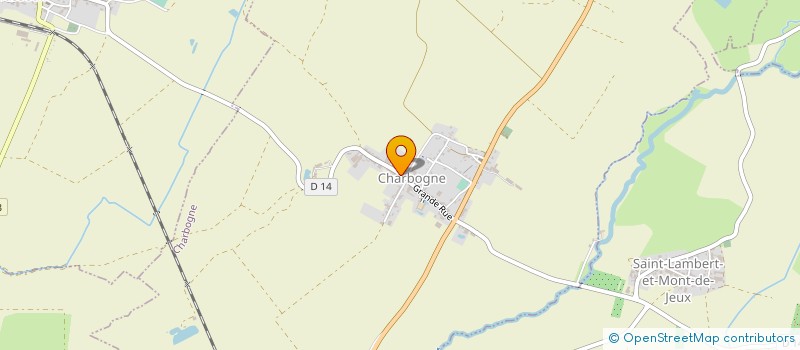 localisation de l'entreprise CENTRE COMMUNAL D'ACTION SOCIALE  ALLAND'HUY ET SAUSSEUIL