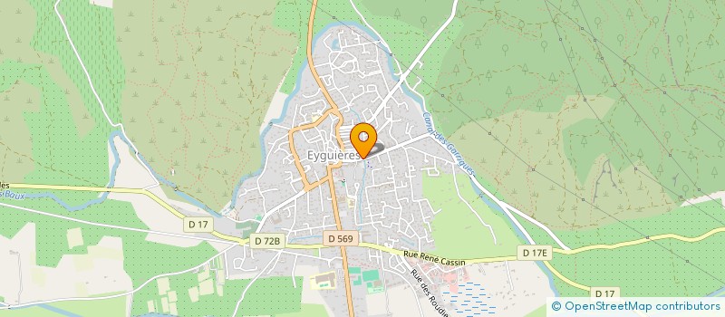 localisation de l'entreprise CENTRE COMMUNAL D'ACTION SOCIALE à EYGUIERES