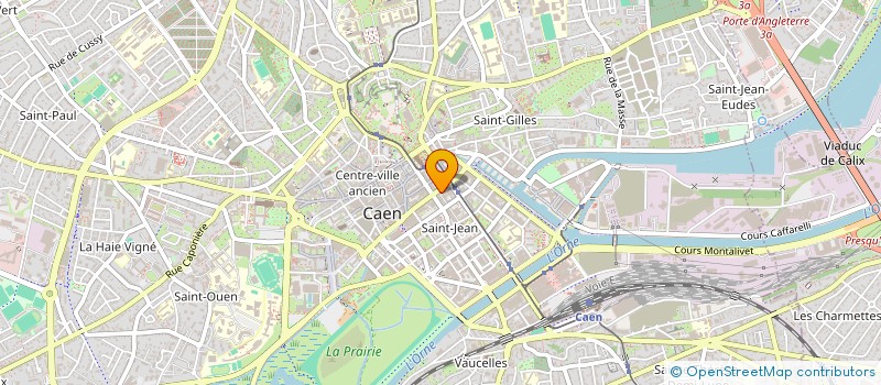 localisation de l'entreprise CENTRE COMMUNAL D'ACTION SOCIALE à CAEN