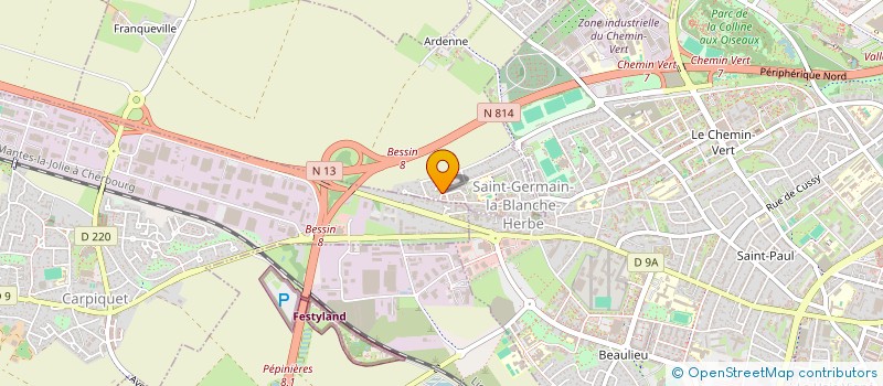 localisation de l'entreprise CENTRE COMMUNAL D'ACTION SOCIALE  AUTHIE