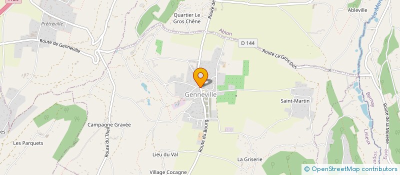 localisation de l'entreprise CENTRE COMMUNAL D'ACTION SOCIALE  EQUEMAUVILLE