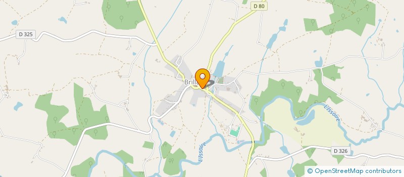 localisation de l'entreprise CENTRE COMMUNAL D ACTION SOCIALE  BRILLAC