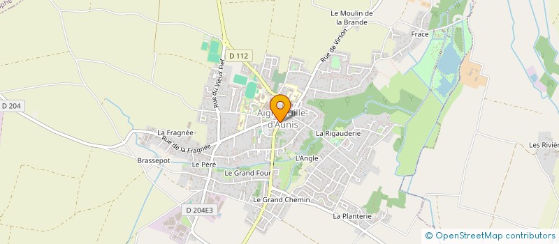 localisation de l'entreprise CENTRE COMMUNAL D'ACTION SOCIALE à AIGREFEUILLE-D'AUNIS