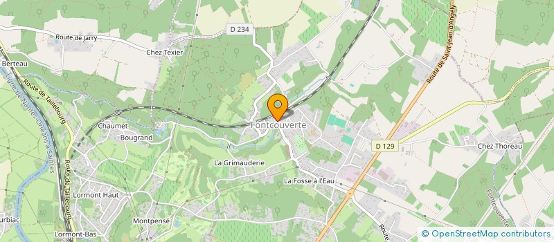 localisation de l'entreprise CENTRE COMMUNAL D ACTION SOCIALE à FONTCOUVERTE