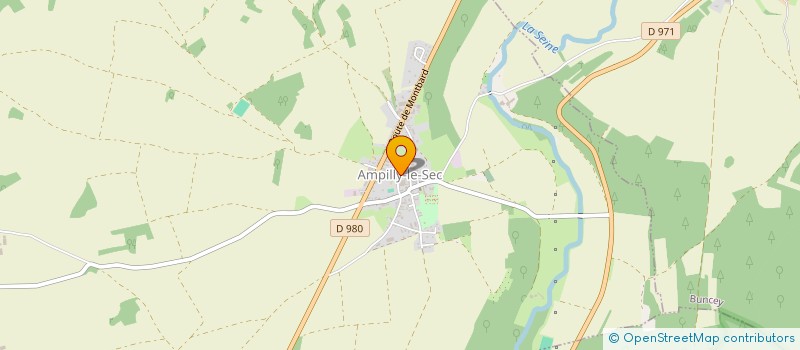 localisation de l'entreprise CENTRE COMMUNAL D ACTION SOCIALE à AMPILLY-LE-SEC