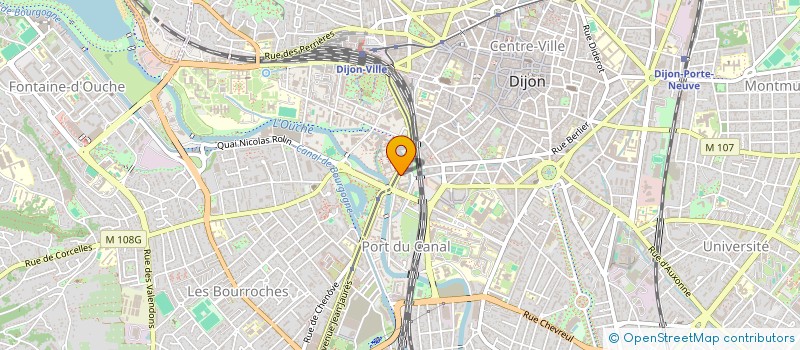 localisation de l'entreprise CENTRE COMMUNAL D ACTION SOCIALE  DIJON