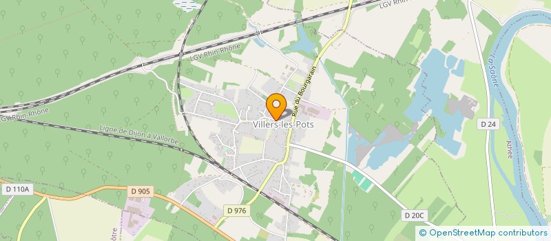 localisation de l'entreprise CENTRE COMMUNAL D'ACTION SOCIALE à VILLERS-LES-POTS