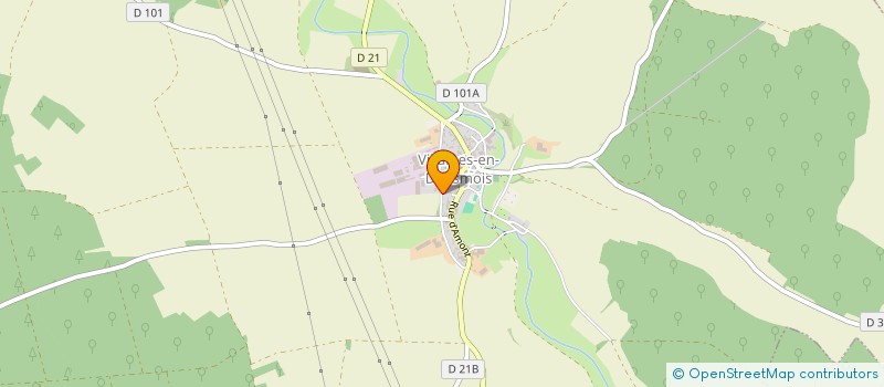 localisation de l'entreprise CENTRE COMMUNAL D'ACTION SOCIALE à VILLAINES-EN-DUESMOIS