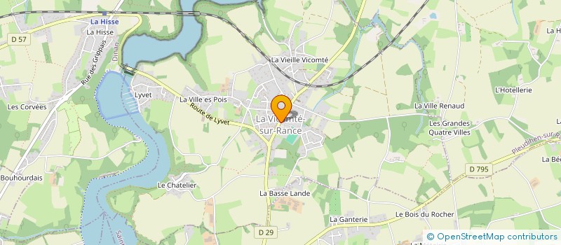 localisation de l'entreprise CENTRE COMMUNAL D ACTION SOCIALE à PLEUDIHEN-SUR-RANCE