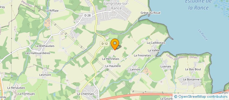 localisation de l'entreprise CENTRE COMMUNAL D'ACTION SOCIALE à PLOUER SUR RANCE