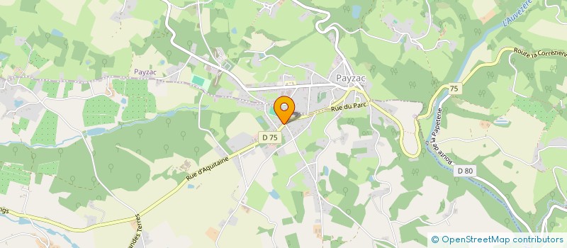 localisation de l'entreprise CENTRE COMMUNAL D'ACTION SOCIALE  SAVIGNAC-LEDRIER