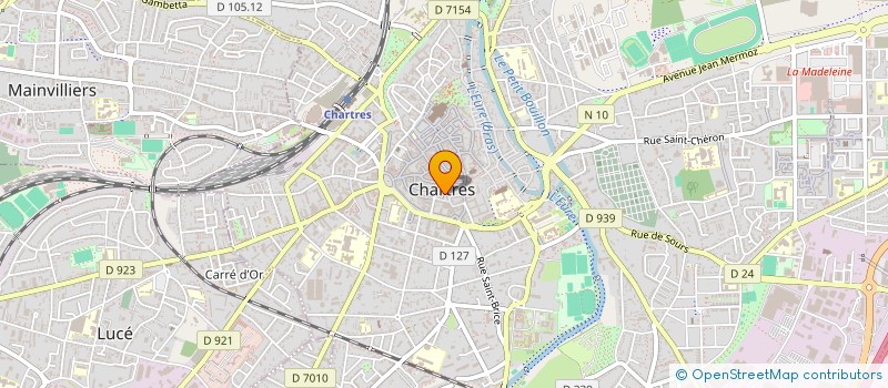 localisation de l'entreprise CENTRE COMMUNAL D'ACTION SOCIALE à CHARTRES