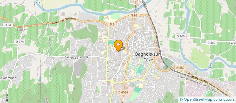 localisation de l'entreprise CENTRE COMMUNAL D'ACTION SOCIALE  CODOLET