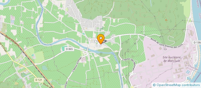 localisation de l'entreprise CENTRE COMMUNAL D'ACTION SOCIALE  VENEJAN