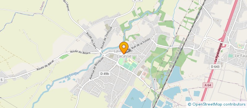 localisation de l'entreprise CENTRE COMMUNAL D ACTION SOCIALE à SAINT-SULPICE-SUR-LEZE