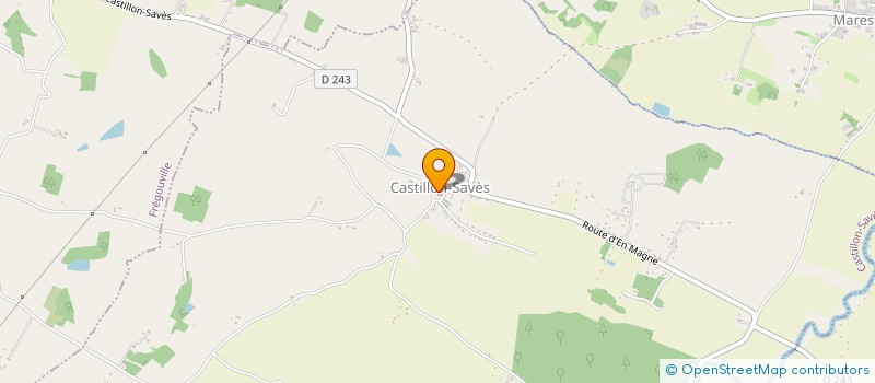 localisation de l'entreprise CENTRE COMMUNAL D'ACTION SOCIALE  MONFERRAN-SAVES