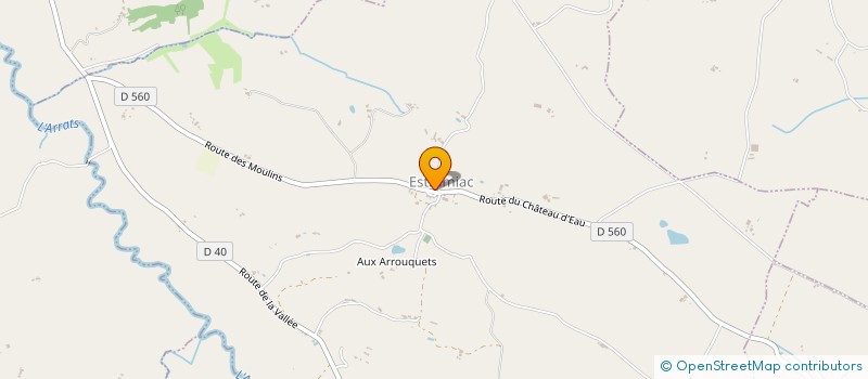 localisation de l'entreprise CENTRE COMMUNAL D'ACTION SOCIALE  L'ISLE-BOUZON