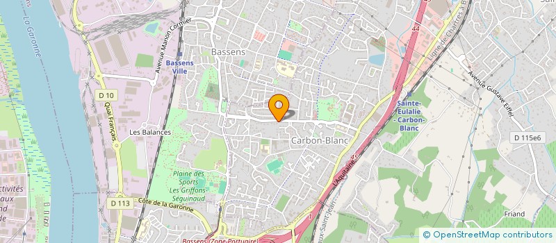 localisation de l'entreprise CENTRE COMMUNAL D ACTION SOCIALE  CARBON-BLANC