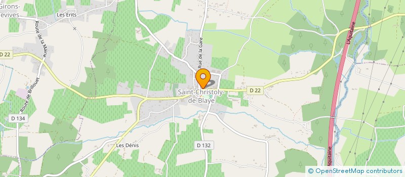 localisation de l'entreprise CENTRE COMMUNAL D ACTION SOCIALE  SAUGON