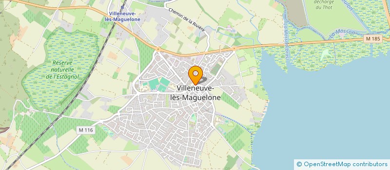 localisation de l'entreprise CENTRE COMMUNAL D'ACTION SOCIALE à VILLENEUVE-LES-MAGUELONE