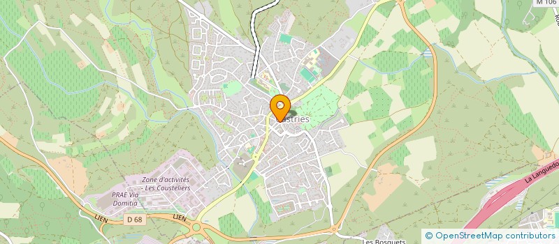 localisation de l'entreprise CENTRE COMMUNAL D'ACTION SOCIALE à CASTRIES