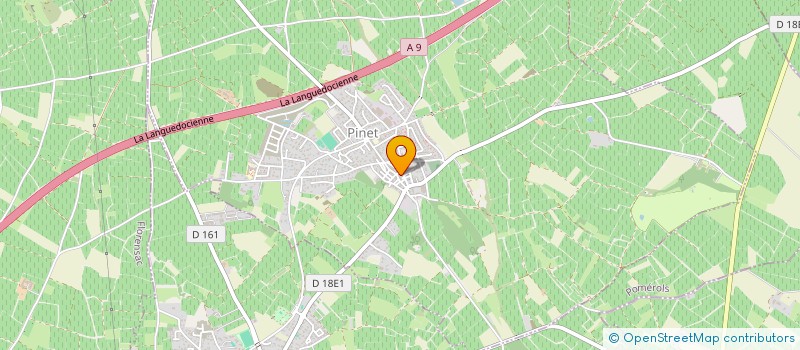 localisation de l'entreprise CENTRE COMMUNAL D'ACTION SOCIALE  PINET