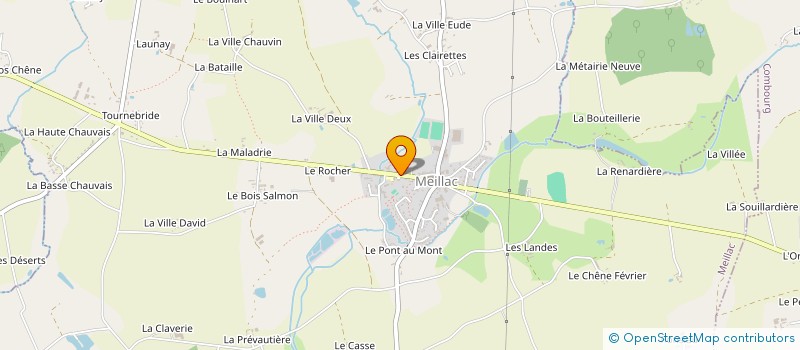 localisation de l'entreprise CENTRE COMMUNAL D ACTION SOCIALE à CUGUEN