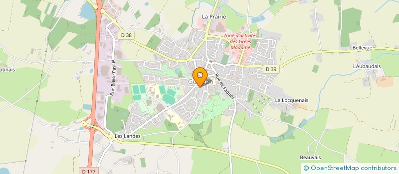 localisation de l'entreprise CENTRE COMMUNAL D'ACTION SOCIALE à GUICHEN