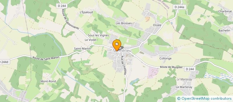 localisation de l'entreprise CENTRE COMMUNAL D'ACTION SOCIALE  BRANGUES