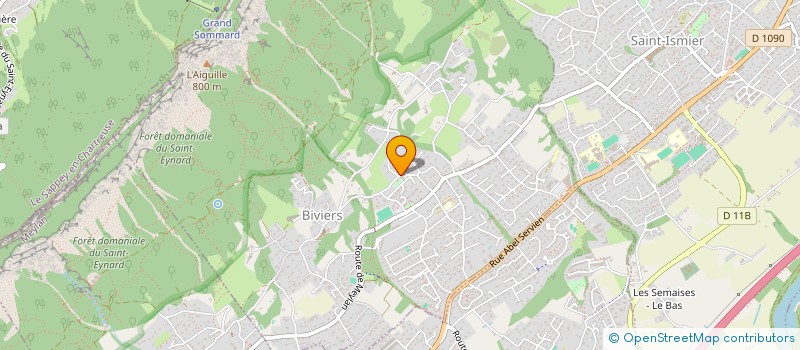 localisation de l'entreprise CENTRE COMMUNAL D'ACTION SOCIALE  BIVIERS