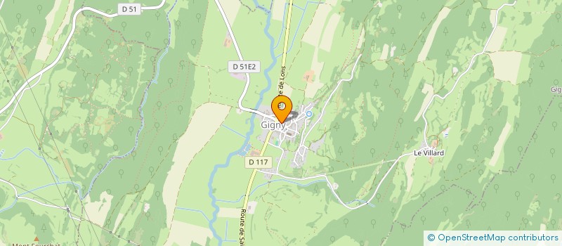 localisation de l'entreprise CENTRE COMMUNAL D ACTION SOCIALE  LOISIA