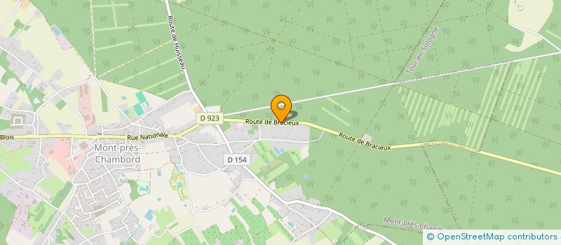 localisation de l'entreprise CENTRE COMMUNAL D'ACTION SOCIALE à FONTAINES-EN-SOLOGNE