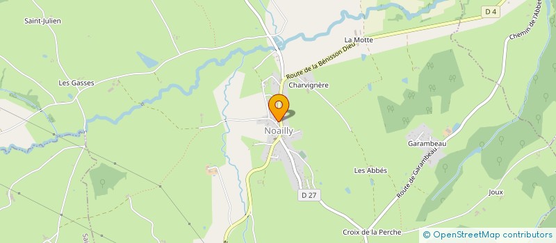 localisation de l'entreprise CENTRE COMMUNAL D'ACTION SOCIALE  SAINT-FORGEUX-LESPINASSE