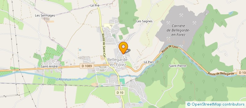 localisation de l'entreprise CENTRE COMMUNAL D'ACTION SOCIALE à MONTROND-LES-BAINS