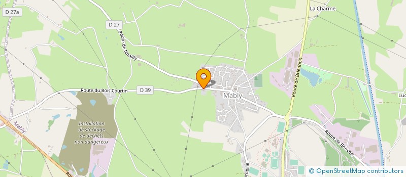 localisation de l'entreprise CENTRE COMMUNAL D'ACTION SOCIALE à MABLY