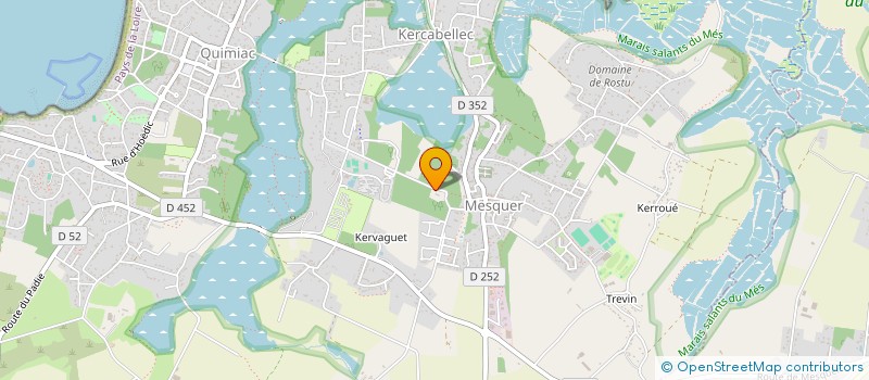 localisation de l'entreprise CENTRE COMMUNAL D'ACTION SOCIALE  PIRIAC-SUR-MER