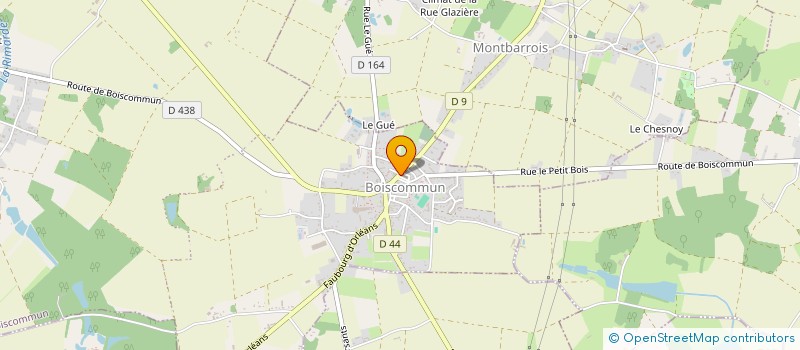 localisation de l'entreprise CENTRE COMMUNAL D'ACTION SOCIALE à BEAUNE-LA-ROLANDE