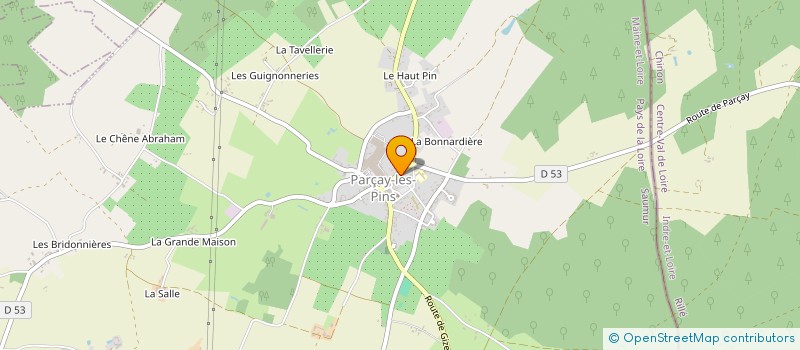 localisation de l'entreprise CENTRE COMMUNAL D ACTION SOCIALE  VERNOIL-LE-FOURRIER