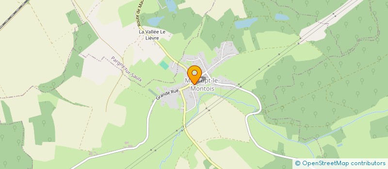 localisation de l'entreprise CENTRE COMMUNAL D'ACTION SOCIALE  MAURUPT-LE-MONTOIS